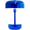 Image de Lampe de table, Lampe de table sans fil à intensité variable, Lampe de table Led en métal, Lampe de lecture, Rechargeable par USB, Haipot bleu