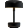 Image de Lampe de table, Lampe de table sans fil à intensité variable, Lampe de table Led en métal, Lampe de lecture, Rechargeable par USB, Haipot noir