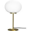 Image de Lampe de table, lampe de bureau, lampe de chevet, lampe de lecture LED, Queen Opal laiton
