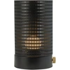 Image de Lampe de table, Lampe de table sans fil à intensité variable, Lampe de table Led en métal, Lampe de lecture, Rechargeable par USB, Mesh noir/laiton