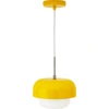 Image de Suspension LED, lampe à suspendre, suspension de plafond, suspension de table à manger, suspension de salon, design scandinave, jaune Haipot