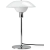 Image de Lampe de table, lampe de chevet, lampe de bureau, lampe de lecture LED, Bergen D25 opale