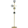 Image de Lampe sur pied lampe sur pied lampe de sol lampe de lecture éclairage intérieur Como verre laiton