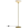 Image de Lampadaire Lampadaire lampe de sol lampe de lecture éclairage intérieur DL31 opale laiton