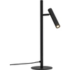 Image de Lampe de table, lampe de chevet, lampe de bureau, lampe de lecture LED Carlo noir