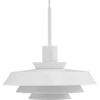 Image de Suspension LED, Lampe à suspendre, Suspension de plafond, Suspension de table à manger, Suspension de salon, Design scandinave, DL30 blanc