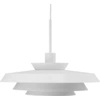 Image de Suspension LED, lampe à suspendre, suspension de plafond, suspension de table à manger, suspension de salon, design scandinave, DL44 blanc