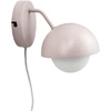 Image de Appliques murales Lampe murale LED Lampe de lecture Salon Métal Chambre Rose Rose pâle