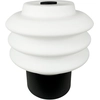 Image de Lampe de table, Lampe de table sans fil à intensité variable, Lampe de table Led en métal, Lampe de lecture, Rechargeable par USB, Diva Noir Opale
