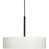 Image de Suspension LED, lampe à suspendre, suspension de plafond, suspension de table à manger, suspension de salon, design scandinave, Calix noir / blanc