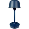 Image de Lampe de table, Lampe de table sans fil à intensité variable, Lampe de table Led en métal, Lampe de lecture, Rechargeable par USB, FLOW bleu