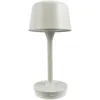 Image de Lampe À Poser Dyberg Larsen Flow Crème 25,5 Cm Métal Plastique