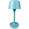 Image de Lampe de table, Lampe de table sans fil à intensité variable, Lampe de table Led en métal, Lampe de lecture, Rechargeable par USB, FLOW bleu