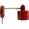 Image de Applique murale Lampe murale LED Lampe de lecture Salon Métal Chambre à coucher Déco Océan Rouge foncé Laiton