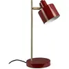 Image de Lampe de table, lampe de chevet, lampe de bureau, lampe de lecture LED, Océan rouge foncé