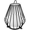 Image de Lanterne LED lampe extérieur jardin moyen noir Evesham Dyberg Larsen