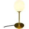 Image de Lampe de table, lampe de chevet, lampe de bureau, lampe de lecture LED, laiton Sia