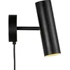 Image de NORDLUX MIB 6 liseuse murale, Variante : 200 x 100 mm, 8 W, noir