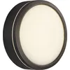 Image de Luminaire d'extérieur à LED NORDLUX Ava avec Bluetooth, Variante : Ø 200 x 67 mm, 9,5 W, noir