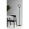 Image de Alton lampadaire Ø 28 cm lampe de lecture fumée / noir