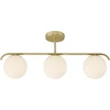 Image de Nordlux Grant - 3 suspension longueur 69,3 cm laiton 3 flammes sphérique
