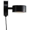 Image de Applique Clyde Ø 8,5 cm avec variateur Moodmaker Noir