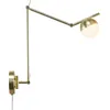 Image de NORDLUX Contina lampe de lecture flexible murale, Variante : Ø 100 x 372 x 736 mm, 5 W, G9, laiton