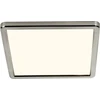 Image de NORDLUX Oja 3000/4000 K luminaire carré à LED 3 niveaux de gradation, Variante :   294 x 23 mm, 14,5 W, blanc avec cadre nickel amovible