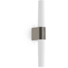 Image de Applique Helva Double avec variateur Moodmaker Blanc / Argent