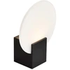 Image de Applique LED NORDLUX Hester, Variante : 256 x 200 x 90 mm, 9 W, noir