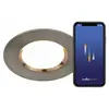 Image de NORDLUX Dorado Projecteur LED àBluetooth, Variante : Ø 85 x 54 mm, 4,7 W, 360 lm, nickel brossé