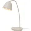Image de Fleur Lampe de table Lampe de lecture Ø 23,4 cm Blanc / Beige