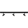 Image de Nordlux LED Plafonnier Omari en noir 3,2W 1080lm 3-flamme