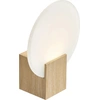 Image de Applique LED NORDLUX Hester, Variante : 256 x 200 x 90 mm, 9 W, bois