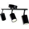 Image de Luminaire à LED NORDLUX Explore, Variante : Ø 55 x 480 mm, 3 x 7 W, GU10, noir
