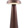 Image de Lampe LED portable rechargeable NORDLUX Arcello, Variante : Ø 140 x 250 mm, LED, 2700 K, laiton poli