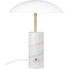 Image de Lampe à poser NORDLUX Mademoiselles avec socle en marbre, Variante : Ø 320 mm x 417 mm, GU10, blanc
