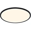 Image de NORDLUX Oja smart 2700 - 6500 K LED Lampe àpar Applique, Variante : Ø 600 x 23 mm, LED, 30 W, 150 - 3500 lm, noir