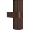 Image de NORDLUX Cyclops Ripple luminaire graduable IP54, Variante : Ø 86 x 254 mm, GU10, rouille