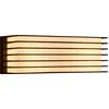 Image de Applique d'extérieur NORDLUX Fluctus IP44, Variante : 286 x 100 mm, E27, noir