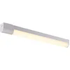 Image de Lampe de miroir à LED NORDLUX Malaika IP44 avec prise encastrée, Variante : 680 x 70 mm, LED, 1200 lm, 3000 K, noir