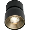 Image de Plafonnier LED inclinable NORDLUX Pitcher, Variante : Ø 100 x 123 mm , GU10, 10 W, noir