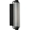 Image de NORDLUX Nimal luminaire à ailettes IP44 Art Deco, Variante : Ø 78 x 350 mm, E24, 25 W, noir
