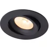 Image de Spot LED inclinable NORDLUX Aliki IP44, Variante : Ø 96 x 45 mm, LED, 2700 K, 600 lm, noir