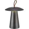 Image de Ara to go IP54 Lampe de table rechargeable NORDLUX, Variante : Ø 197 x 292 mm, LED, 2 W, 190 lm, noir
