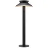 Image de Borne solaire LED avec pointe NORDLUX Justina avec capteur, Variante : Ø 230 x 600 mm, 5 W, noir