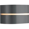 Image de Applique NORDLUX Sibelis IP44, Variante : 195 x 120 mm, E27, 10 W, anthracite
