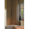 Image de Lustre LED festonné NORDLUX Vico, Variante : Ø 50 x 400 mm, 5 W, GU10, brun
