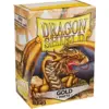Image de Lot de 100 Sleeves Dragon Shield Matte (Gold) #DEFAULT