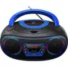 Image de Denver Boombox Radio TCL-212BT, CD, Bluetooth, USB, Farbe : Bleu